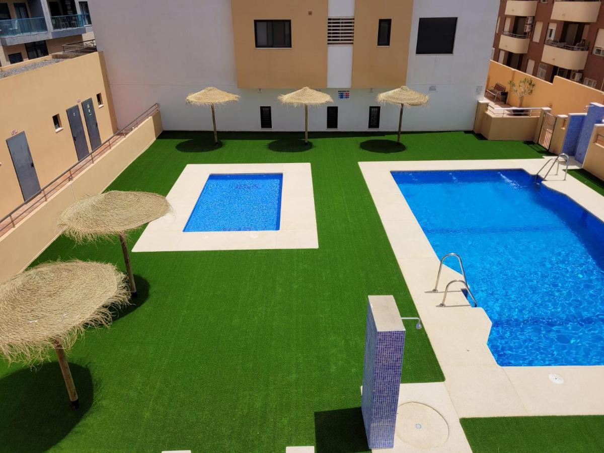 Ferienwohnung Apartamento Aguadulce Playa Con Wifi Exterior foto